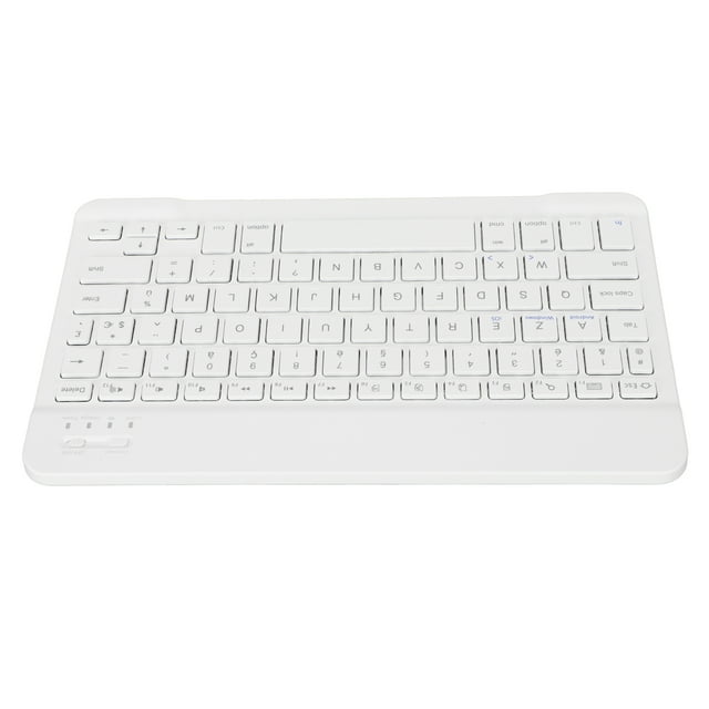 Teclado inalámbrico ultradelgado Bling Bling 10 pulgadas Bluetooth recargable