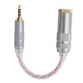 thumbnail image 1 of Headphone Adapter Cord, Portable Plug and Play Male To Female Audio Cable Multipurpose Flexible Lightweight  for 2.5mm Audio Source Interface 2.5mm Balanced Male to 3.5mm Stereo, 1 of 7