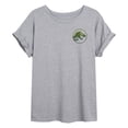 thumbnail image 2 of Jurassic World - Giants Grid - Juniors Oversized Graphic T-Shirt, 2 of 4