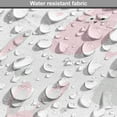 thumbnail image 5 of Bunny Dog Crate Cover, Bicolour Pattern of Cartoon Fluffy Rabbits and Minimal Hearts, Easy to Use Pet Kennel Cover Small Dogs Puppies Kittens, 7 Sizes, Pale Pink Pale Grey, by Ambesonne, 5 of 6