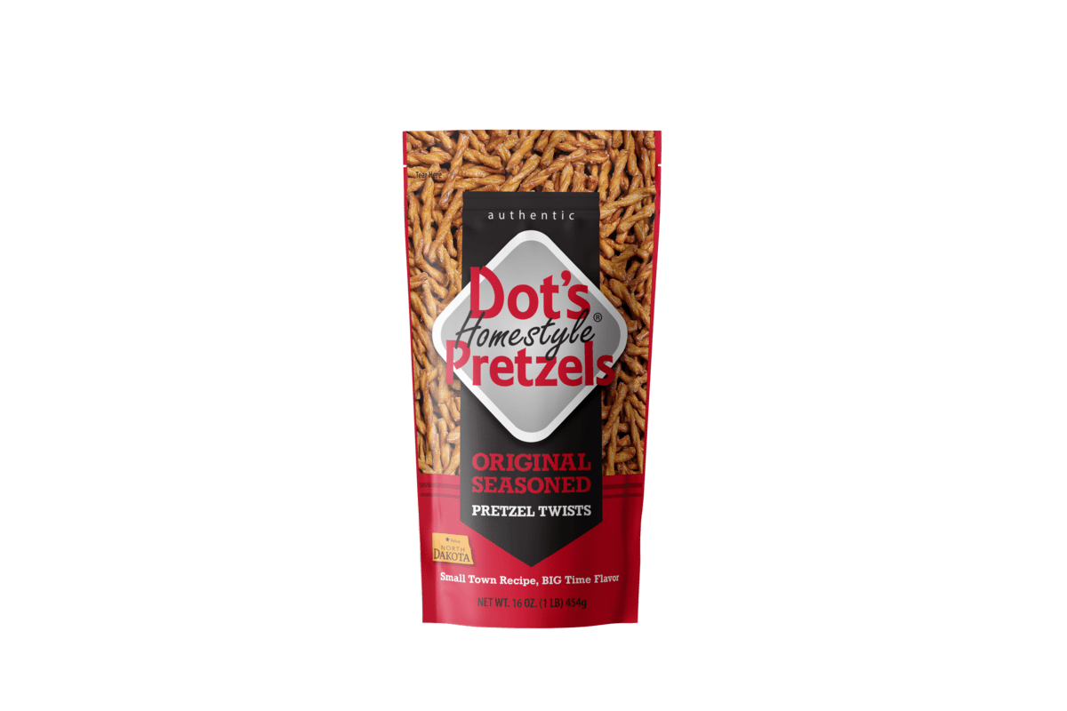 Dot's Homestyle Pretzels, Original Seasoned Pretzel Twists, 16 oz Family Size Bag