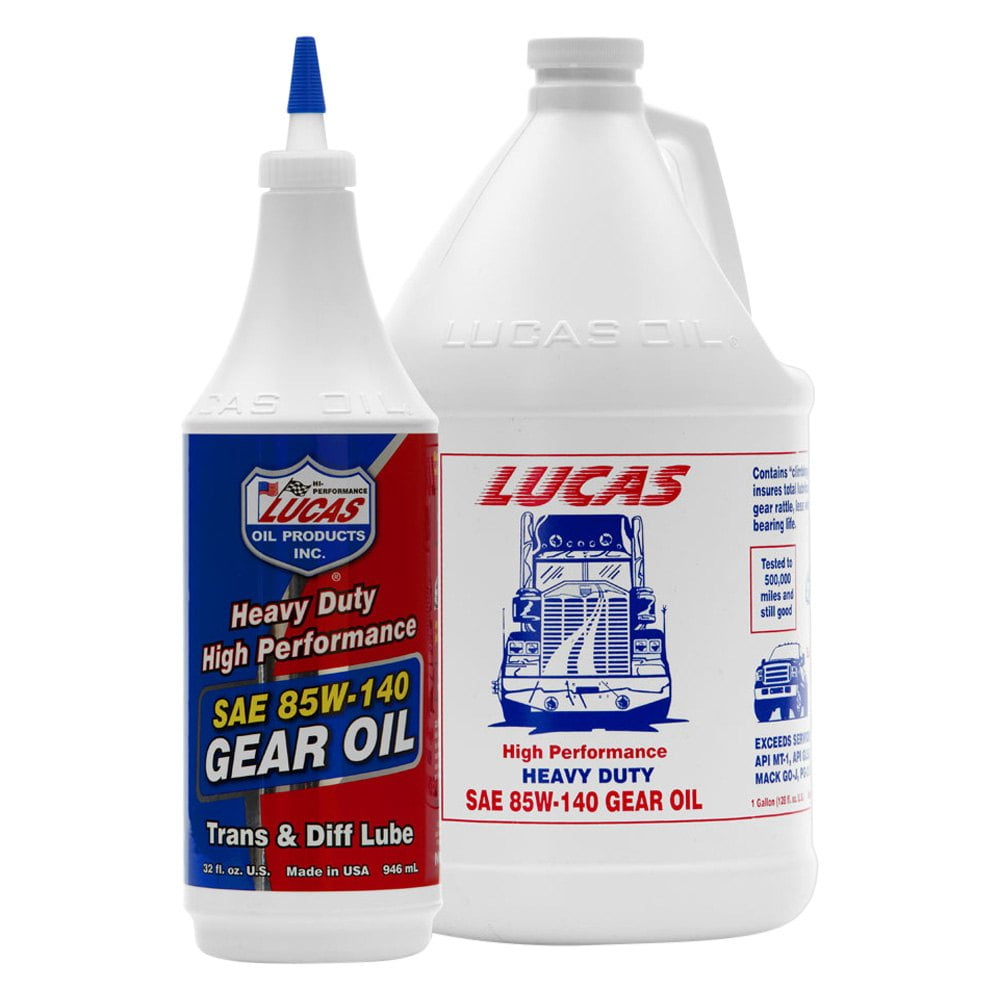 Lucas Oil 10061 - Heavy Duty 5 gal. 85W-140 Gear Oil - Walmart.com