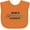 Orange, variant on Inktastic Mimis Little Cowboy with Cowboy Hat and Boots Boys Baby Bib