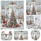 thumbnail image 1 of Cortina Baño Decorativa Papá Noel 256666 (4uds), 1 of 9