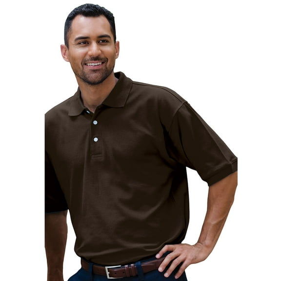 Jonathan Corey Men's Fine Pima Pique Polo Shirt