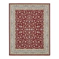 thumbnail image 3 of Unique Loom Narenj Collection Area Rug - Leeds (7' 10" x 10' Rectangle Burgundy/Beige), 3 of 6