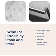 Truly Free Stone & Steel Cleansing Polish Starter Kit with 16oz Spray Bottle, 2 Refills, 16oz