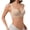 Brown, variant on Jelly Sports Bras for Women Soft Cloud Full Coverage Unlined Wireless Plus Size Daily Lingerie Smooth Seamless Underwear Bra Brown - C