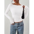 thumbnail image 2 of Remera PRETTYGARDEN Otoño 2025 con Laterales Fruncidos y Cuello Barco Talle S, 2 of 9