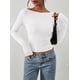 thumbnail image 2 of Camisas de Manga Larga PRETTYGARDEN para Mujer Otoño 2025 Blanco, 2 of 9