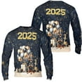 thumbnail image 3 of Happy New Year Doberman Pinscher Welcome 2025 Balloon Firework Party All Over Print 3D Sweatshirt Unisex Merch Doberman Dog Lover Gifts - 01014, 3 of 6