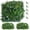 green 4, variant on Artificial Grass Wall Panels,20"x 20" Artificial Plant Wall Panels Fake Greenery Leaf Hedge for Outdoor,Indoor,12 Pack