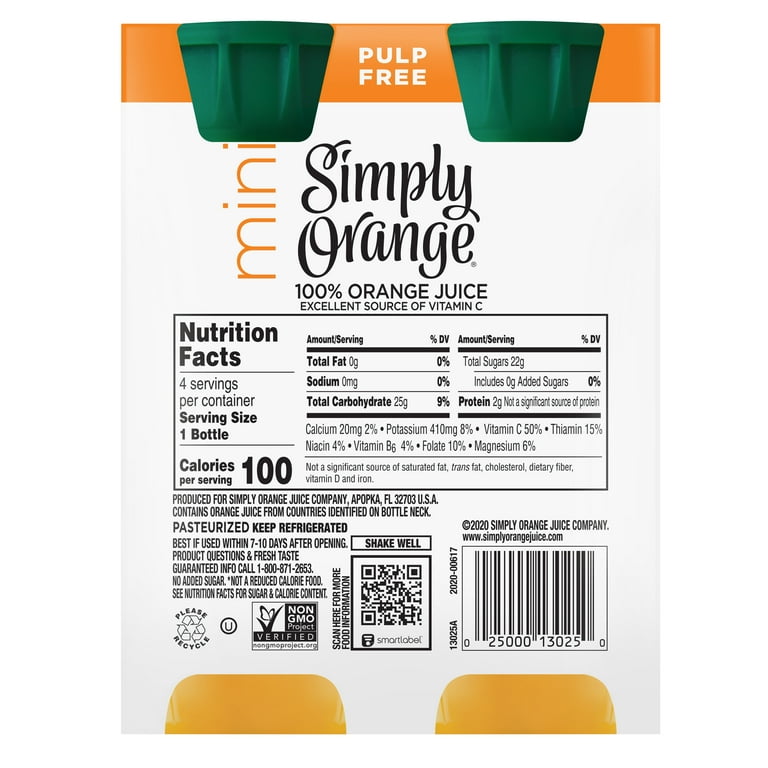 Simply orange walmart cheap