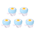 thumbnail image 1 of Timbre de bicicleta para niños Manillar Road MTB Bike Daisy Ring Alarm (Azul + Blanco, 1 of 8