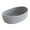 Grey, variant on Jierger Clearance 30cm Small Woven Baskets Empty Tiny Storage Baskets Mini Cotton Rope Baskets Oval Decorative Hampers, Boho Little Organizer Bins for Bathroom, Cat Dog Toy Gifts Baskets