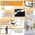 thumbnail image 3 of Gymax 12FT Recreational Trampoline w/ Ladder Enclosure Net Safety Pad Outdoor, 3 of 9