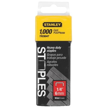 Stanley TRB 505 5/16" Heavy Duty Staples 1000 ct 