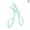 green partial, variant on Sky High Curl Eyelash Curler For Dramatic Lift Gentle Silicone Pad Wide Angle Design All Eye Shapes