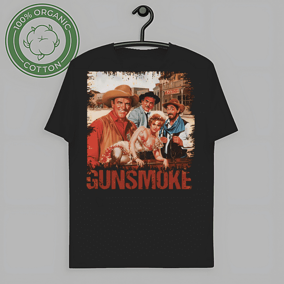 RARE Gunsmoke TV Show American Fan Art Gold S to 5XL T-Shirt tee Unisex Free Shipping-TH60769
