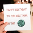 thumbnail image 7 of 3drose, Happy Birthday - Best Mom in the World, 6 Greeting Cards with Envelopes, 7 of 7