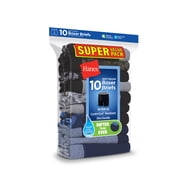 Hanes Boys 10 Pack Tagless ComfortFlex Waistband Boxer Briefs (Sizes S-XXL)