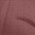 thumbnail image 1 of oneOone Cotton Silk Maroon Fabric Polka Craft Projects Decor Fabric Printed By The Yard 42 Inch Wide, 1 of 6