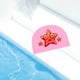 thumbnail image 4 of Natación para niños ,Gorro de natación para niños ,Gorro de natación elástico para niños Cubierta para la cabeza Niños Niñas,Edad 2-12 Niños pequeños Protector de oídos para, 4 of 8