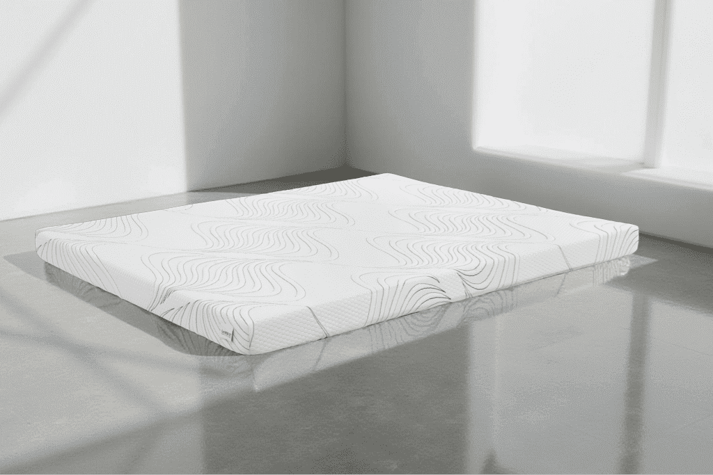 Memory Foam Replacement Mattress for Queen Sleeper Sofa Couch Bed 4-inch, Made In USA by Brookshire Rest