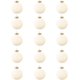thumbnail image 1 of 15 bolas de terciopelo para adornos navideños de 3,15 pulgadas, adornos vintage para árboles de Navidad, bolas de plástico flocadas irrompibles, adornos colgantes para árbol de Navidad para bodas, fie, 1 of 5