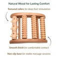thumbnail image 4 of Natural Wooden Foot Roller Massager, 4 of 8