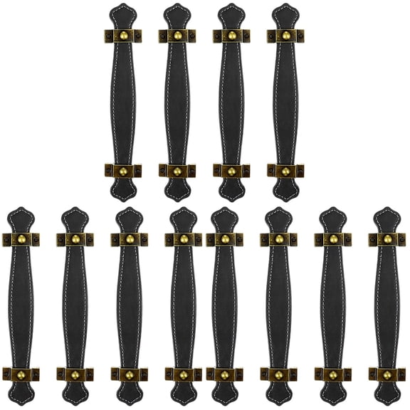 Masteelf 12 pcs  Drawer Pulls Handles Cabinet Decorative Knobs Closets Knobs Furniture Supplies