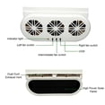 thumbnail image 3 of Fan 3-Fan Car Exhaust Fan USB Air Circulation Fan Ventilator Silent Air Vent Cooler Automotive Radiator Cooling Fan With Independent Switch, 3 of 7