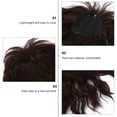 thumbnail image 4 of Hytrove Hair Bangs Hairpiece En Clip Color Café Para Cambio De Look Natural Y Cómodo, 4 of 5