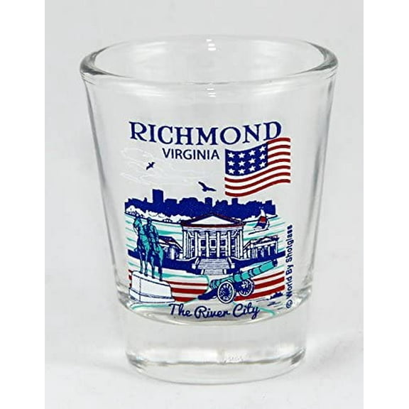 Richmond Virginia Great American Cities Collection Shot Glass