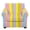 Pastel Vertical Stripe Pattern, variant on Chririnla 2-Piece Armchair Cover for Living Room Chair Covers with Stretch for Pet, Spot Couch Covers