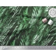 thumbnail image 3 of Soimoi Green Cotton Voile Fabric Leopard & Wild Animal Skin Print Sewing Fabric BTY 42 Inch Wide, 3 of 3