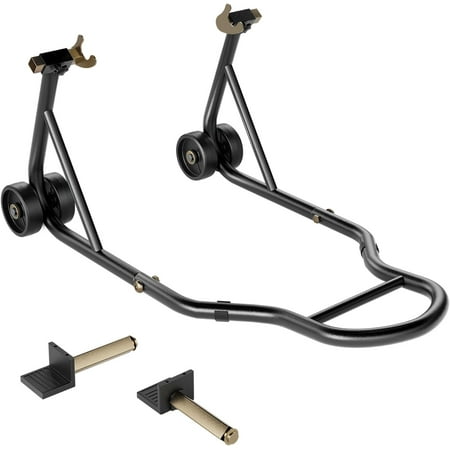 SPECSTAR Heavy Duty Motorcycle Rear Wheel Lift Universal Sport Bike Swingarm Spool Paddock Stand Combo for Suzuki Yamaha Honda Kawasaki