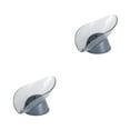 thumbnail image 3 of facefd 1/2/3/5 TureClos Storage Box Sucking Container Leaf-shaped Draining Organizer for Kitchen Bathroom Blue 2PCS, 3 of 6