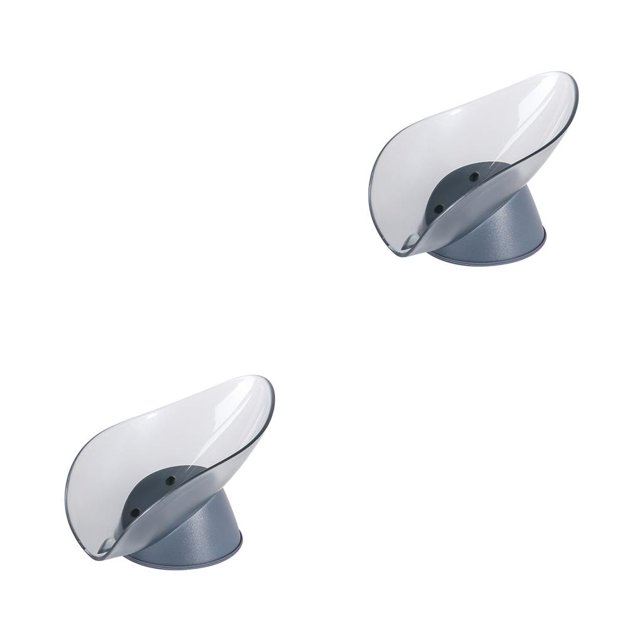 Caja de almacenamiento Cateissary Organizador de drenaje en forma de hoja para baño cocina 2Conjunto Azul