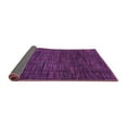 thumbnail image 2 of Ahgly Company Indoor Rectangle Abstract Purple Modern Area Rugs, 3' x 5', 2 of 4