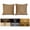 Chocolate, variant on Blazing Needles Corded Microsuede Floor Pillows (Set of 2), 25", Java