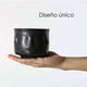 thumbnail image 5 of Macetero de rostro maceta de cerámica con forma de rostro ilios innova Negro, 5 of 9