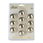 Elegant Knob Brass - 10pk