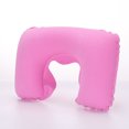 thumbnail image 1 of Almohada en forma de U con flocado de PVC Almohada en forma de U Almohada en forma de U Almohada cervical Almohada para la espalda Almohada de aviación Almohada para exteriores para aviones Almohada, 1 of 6