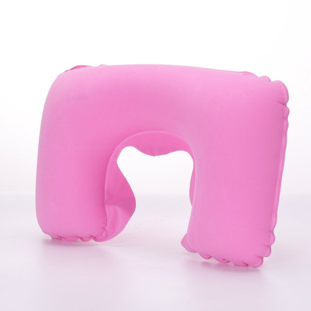 Almohada en forma de U con flocado de PVC Almohada en forma de U Almohada en forma de U Almohada cervical Almohada para la espalda Almohada de aviación Almohada para exteriores para aviones Almohada
