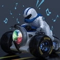 thumbnail image 3 of Motocicleta robot Stunt Tricycle con luz y música, 3 of 5