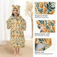 thumbnail image 4 of joogoo Wearable Blanket Hoodie for Carrots Flannel Sherpa Pocket 3-14 YR S, 4 of 7