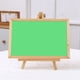 thumbnail image 5 of Pizarra Pequeña con Soporte de Madera | Pizarra con Borde Verde y Blanco para Estudiantes | Pizarra Portátil y Ligera | Letrero Artesanal para Decoración Del Hogar y El Aula | Fácil de Limpiar, 5 of 6