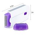 thumbnail image 2 of Afeitadora para Mujeres, Herramienta de Depilación Automática para Rostro, Piernas, Bikini, Labios, Recargable por USB., 2 of 5