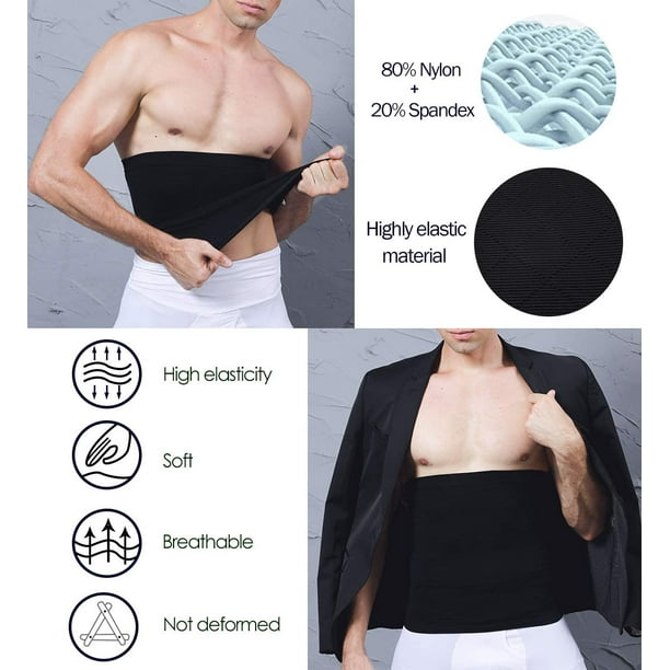 Vaslanda Men Underclothes Slimming Waist Trimmer Belt Abdomen Belly Girdle Weight Loss Body Shaper Walmart Business Supplies